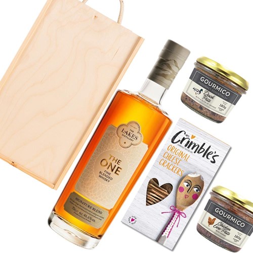 The Lakes The One Signature Blended Whisky 70cl And Pate Gift Box